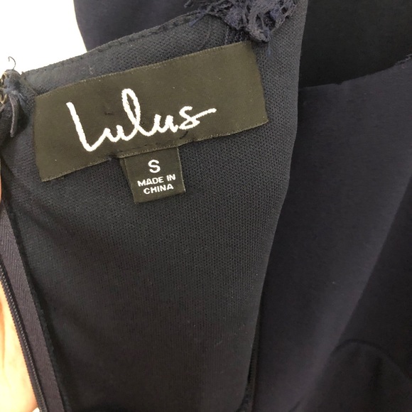 Lulus Joella Halter Maxi gown Dress blue size s - Picture 12 of 13